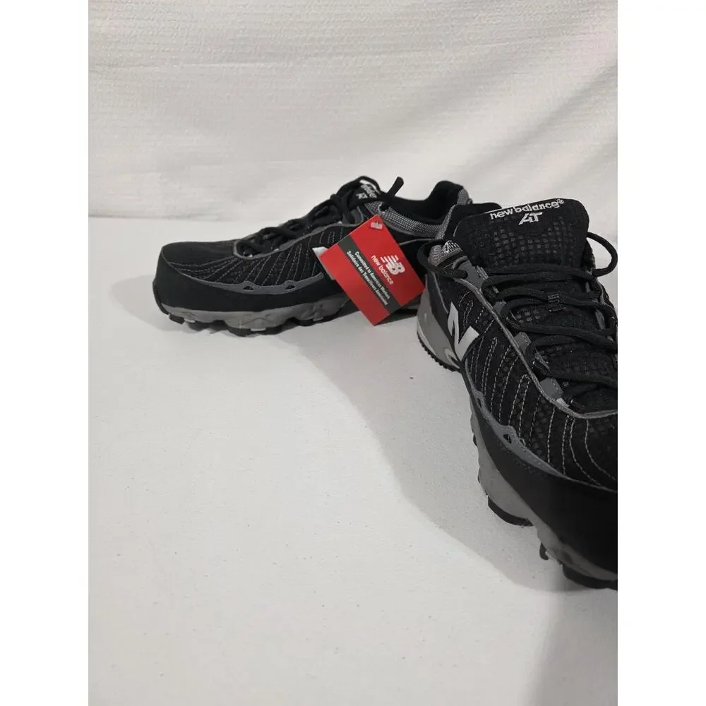 New Balance 608 AT Men’s Training Shoes Turf All-Terrain Cleats Black Gray NEW